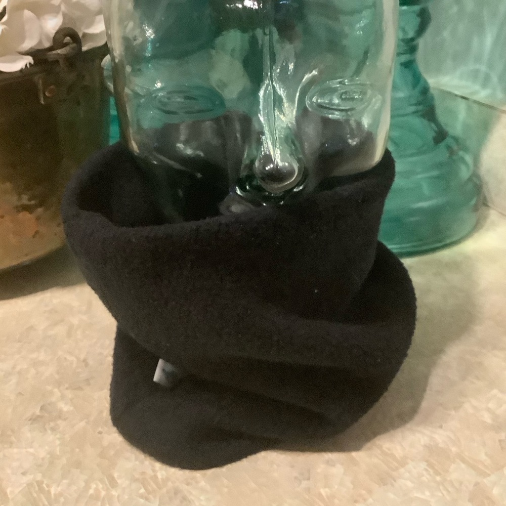 Turtle Fur Neck Warmer,Double Layer Micro Fur Fleece,10 by 8 1/2 Inches